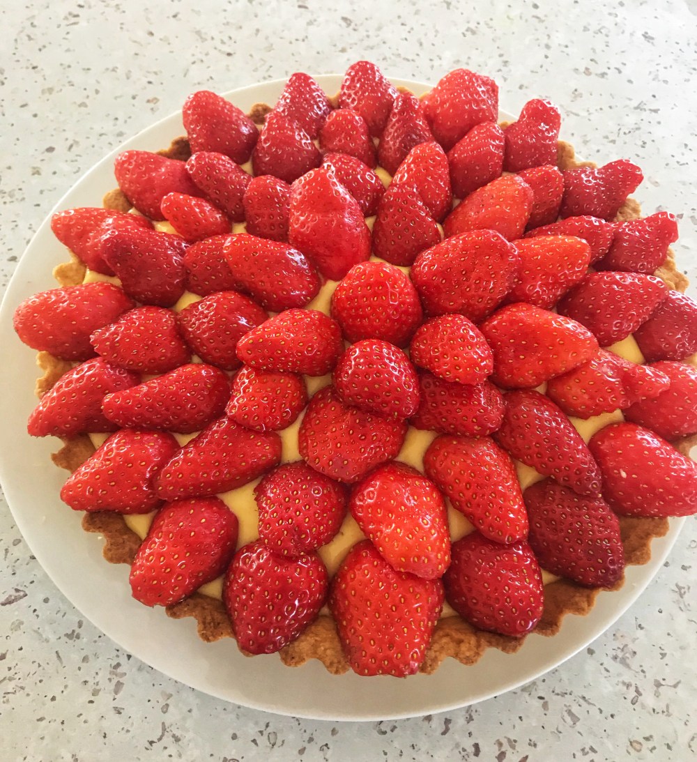 Tarte aux fraises