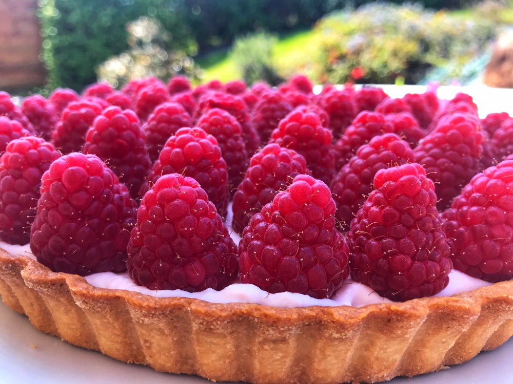 tarte mascarpone et framboises13