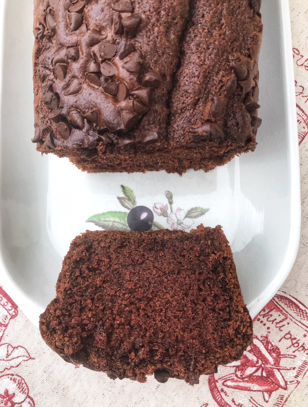 Cake chocolat courgette16