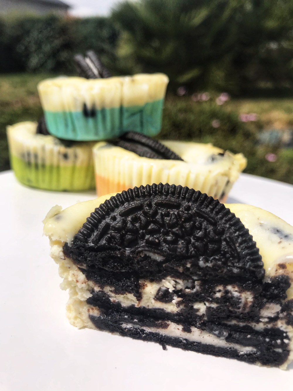mini oreo cheesecake cupcakes11