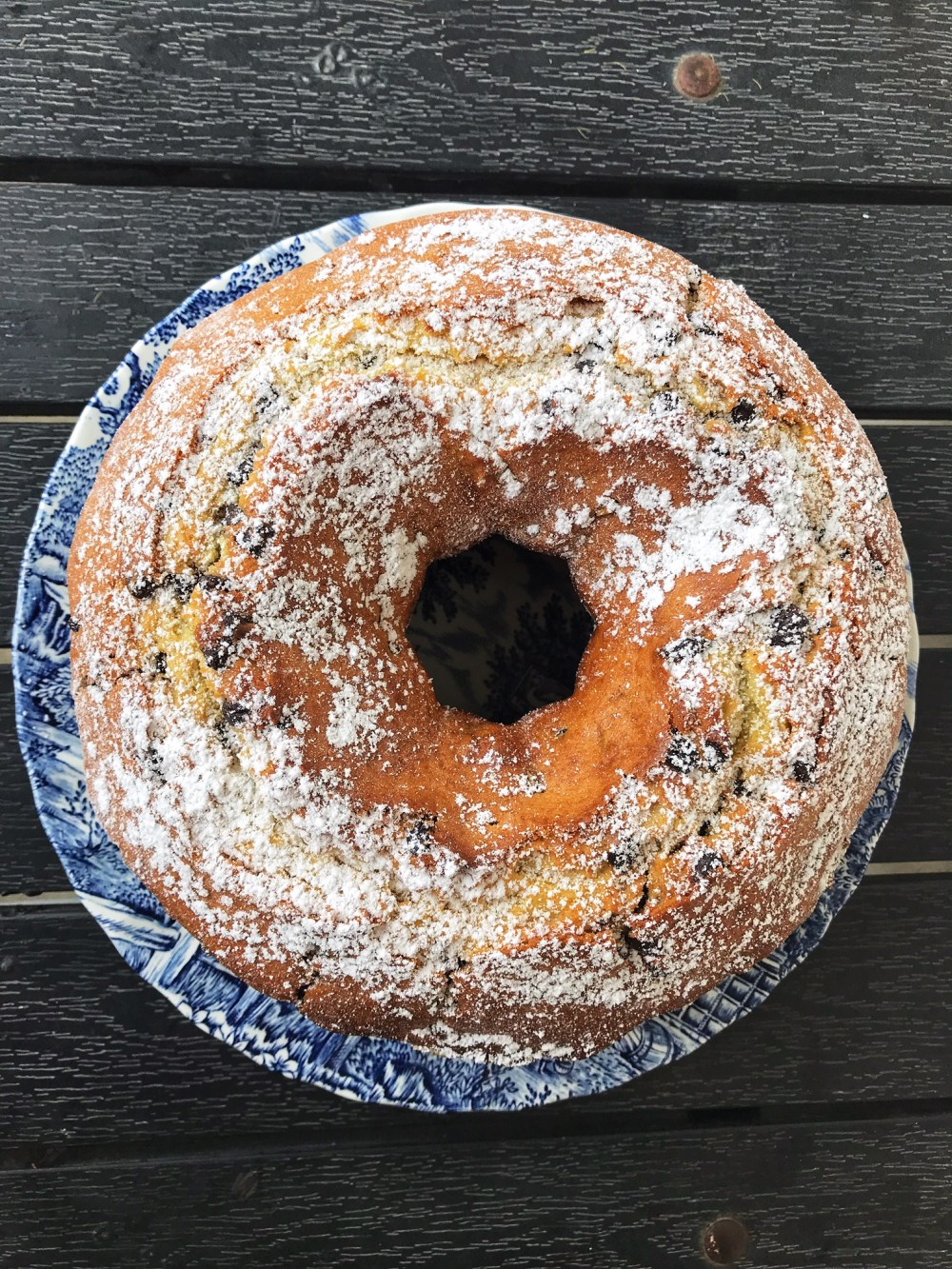 Gâteau ricotta petites de chocolat