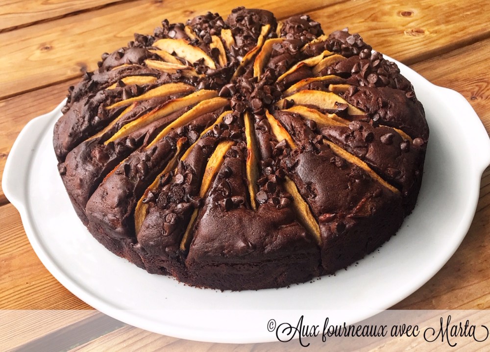 gateau poire chocolat10