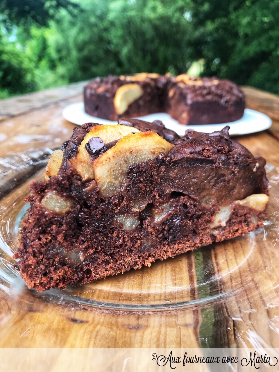 gateau poire chocolat6