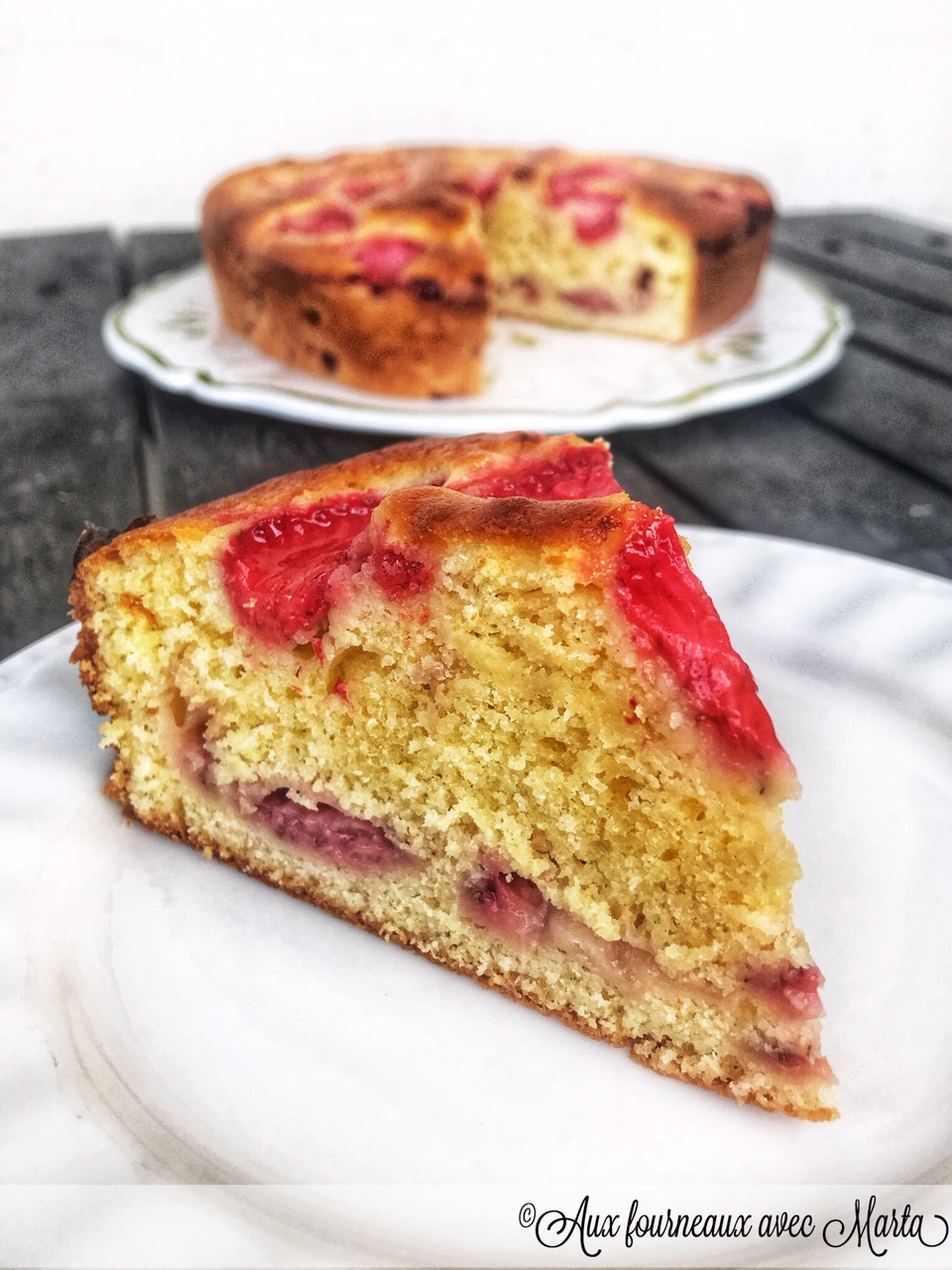 gateau yaourt fraises9