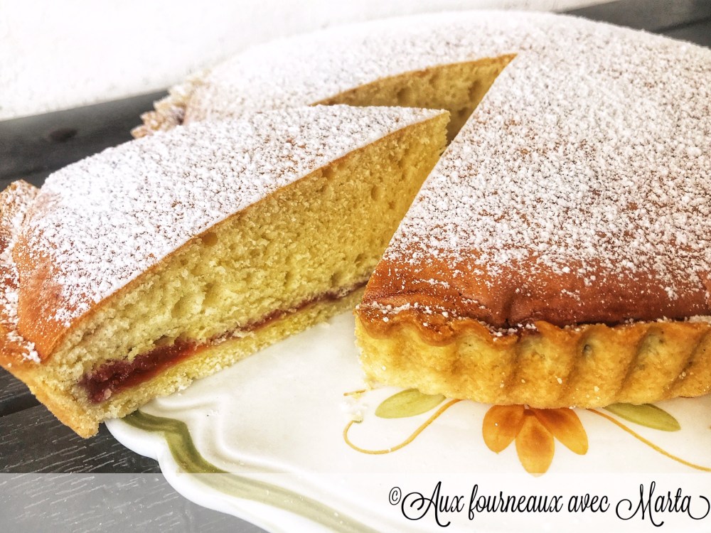Gateau pâte sablée confiture et citron4