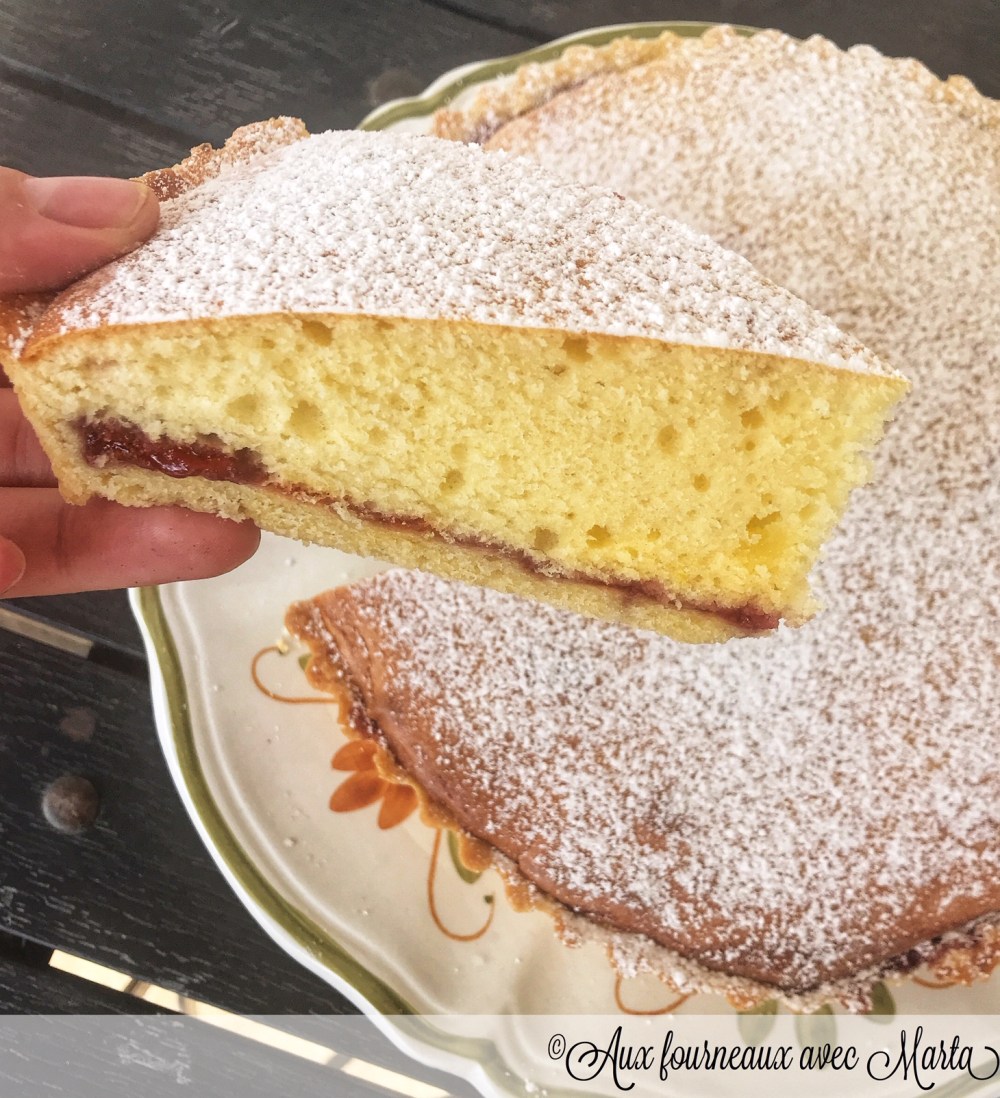 Gateau pâte sablée confiture et citron7