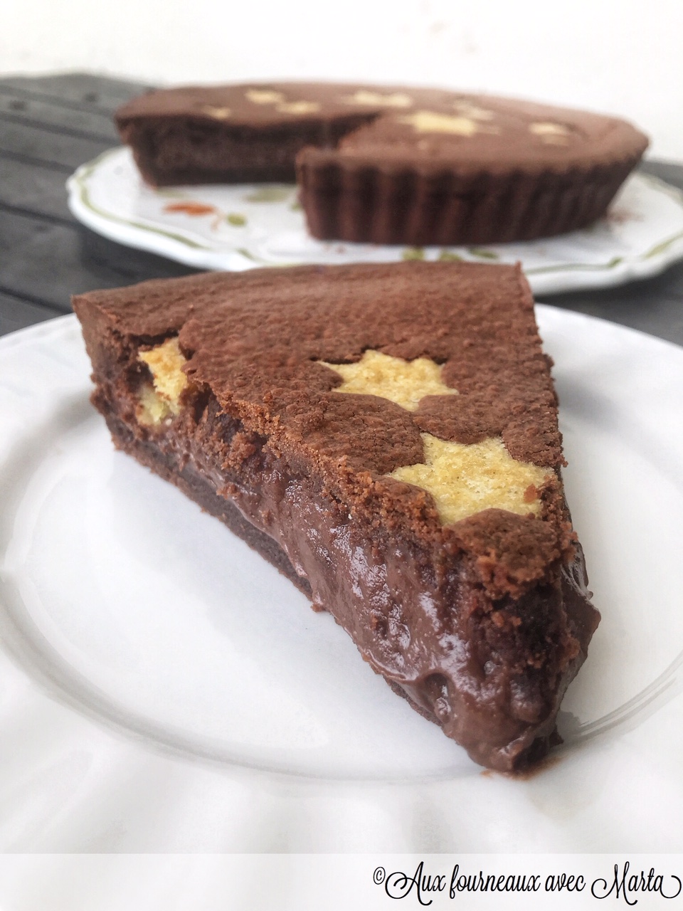 tarte ricotta nutella14