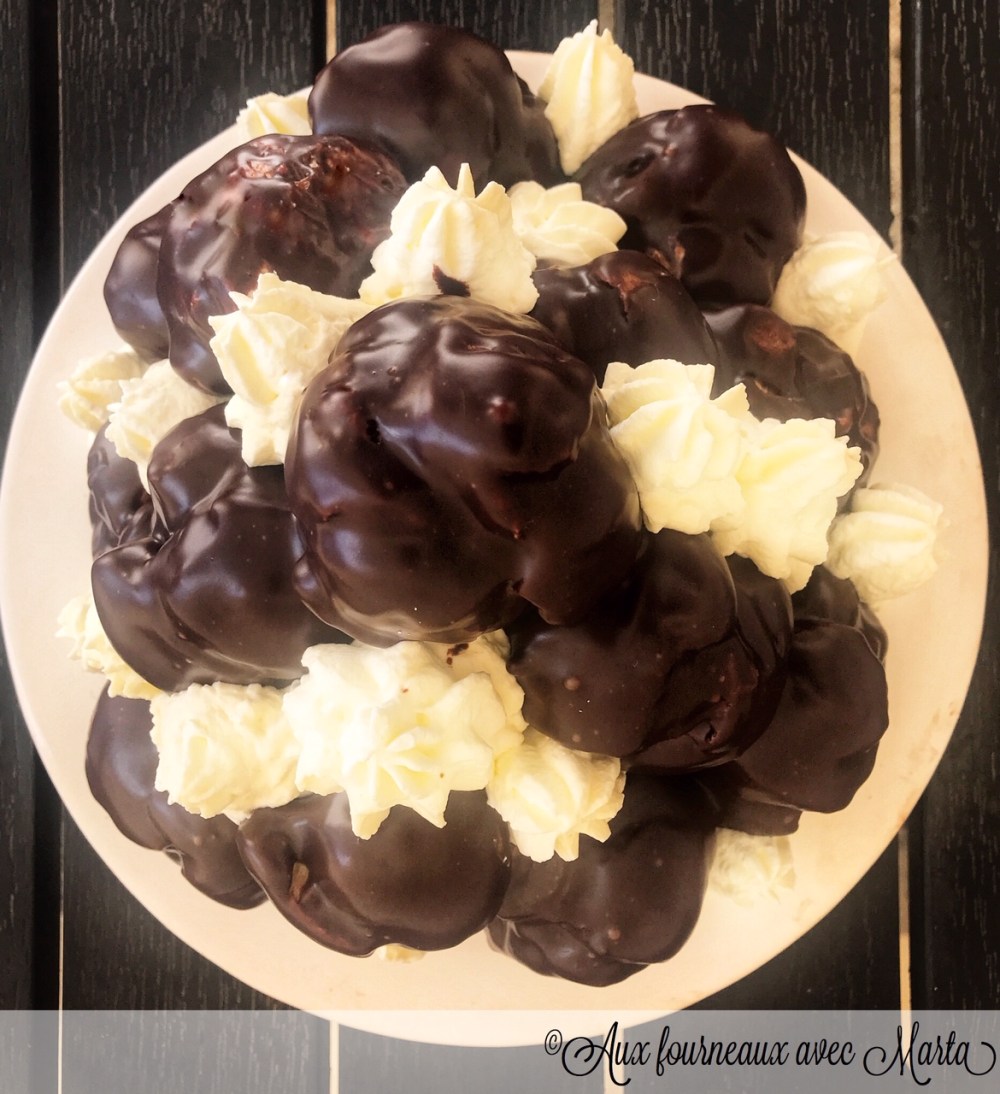 profiteroles au chocolat8