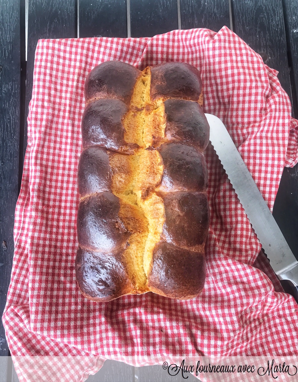 Brioche à la mie filante