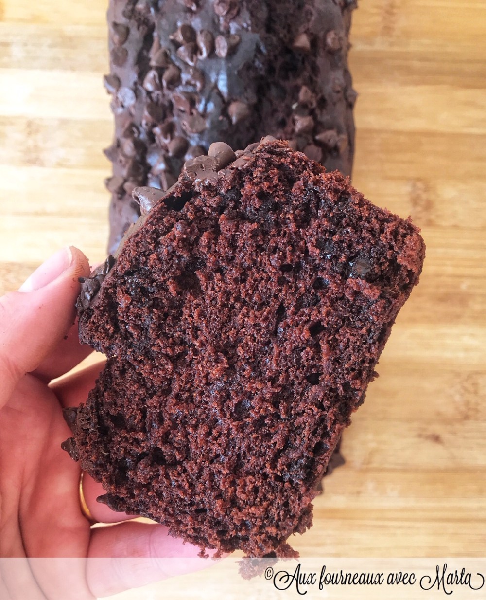 Cake cacao bananes 12