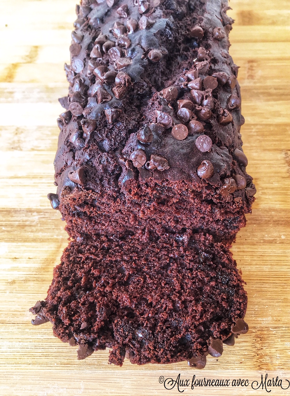 Cake cacao bananes 3