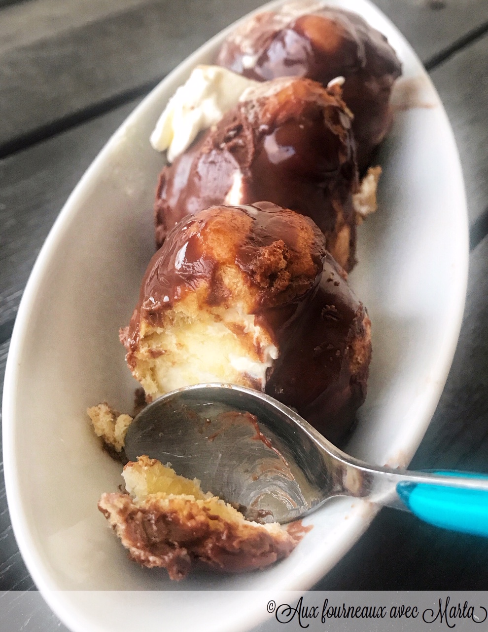 profiteroles à la glace copie
