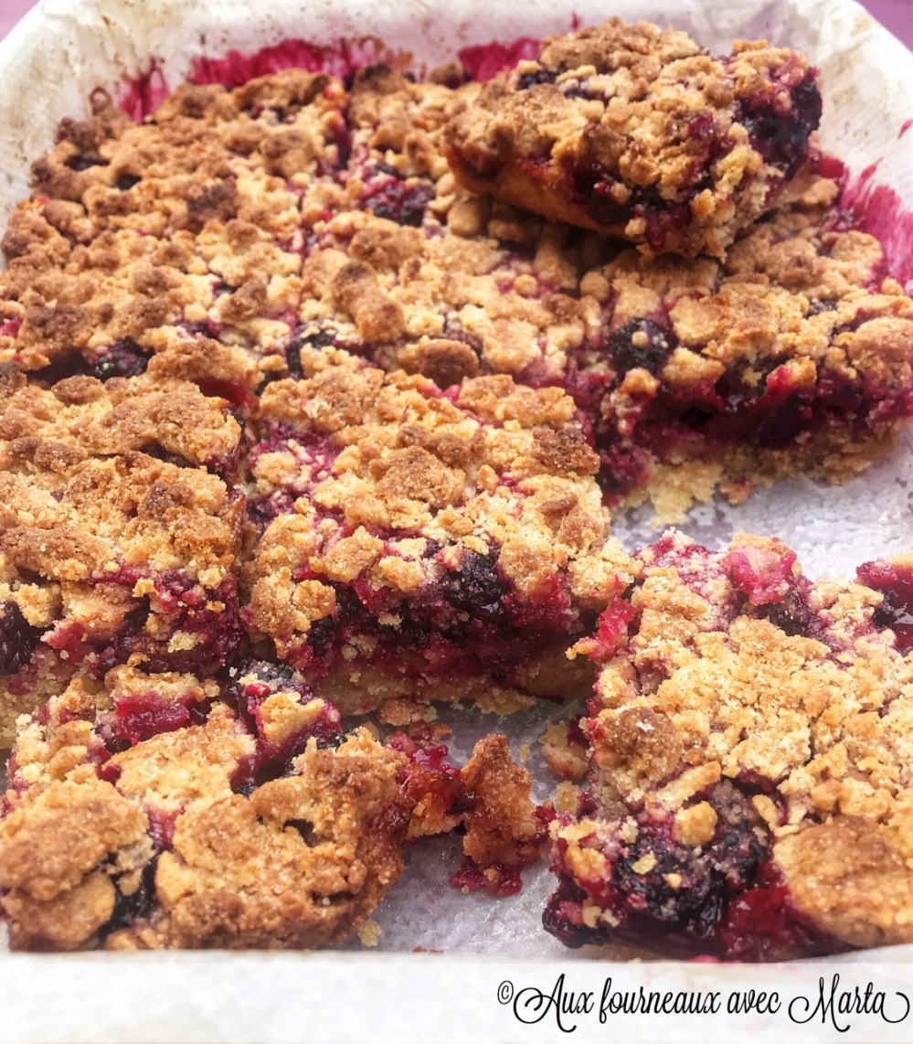 Barres crumble aux mures8